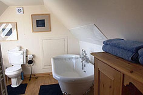 Sealoch Cottage Breasclete Bagian luar foto