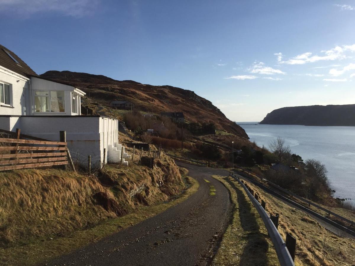 Sealoch Cottage Breasclete Bagian luar foto